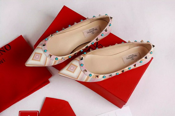 Valentino Shallow mouth flat shoes Women--022